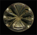 metal button with flower image