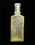 glass patent medicine bottle