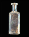 glass patent medicine bottle